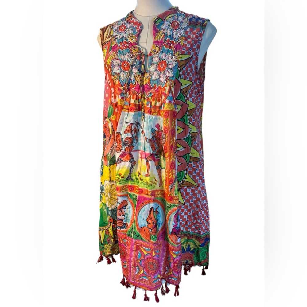 Leoni Al Sole by Giacomo Cinque the nights are back tassel dress